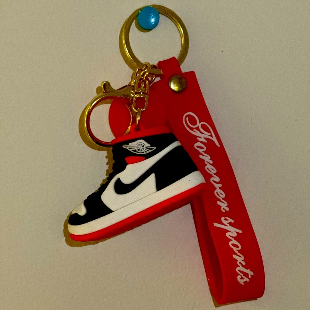 Nike sneakers keychains